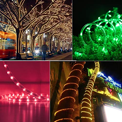 Minetom Color Changing Rope Lights: 108 Ft 330 Led Outdoor String Lights With Plug | Twinkle Lights For Bedroom Wedding Patio Garden Christmas Decor | 16 Colors #TOP7