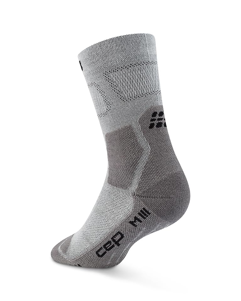 CEP Medium Cushion Mid Cut Wandersocken Damen – leichte Gepolsterte Socken für Komfort beim Trekking – atmungsaktive Anti Blasen Socken für Outdoor, Hiking & lange Touren