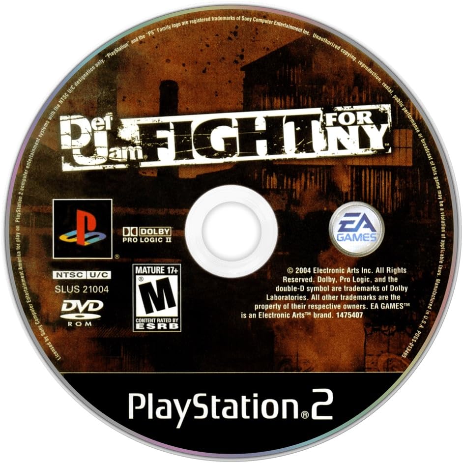 Def Jam Fight for NY (Renewed): PlayStation 2: Video Games - Amazon.ca