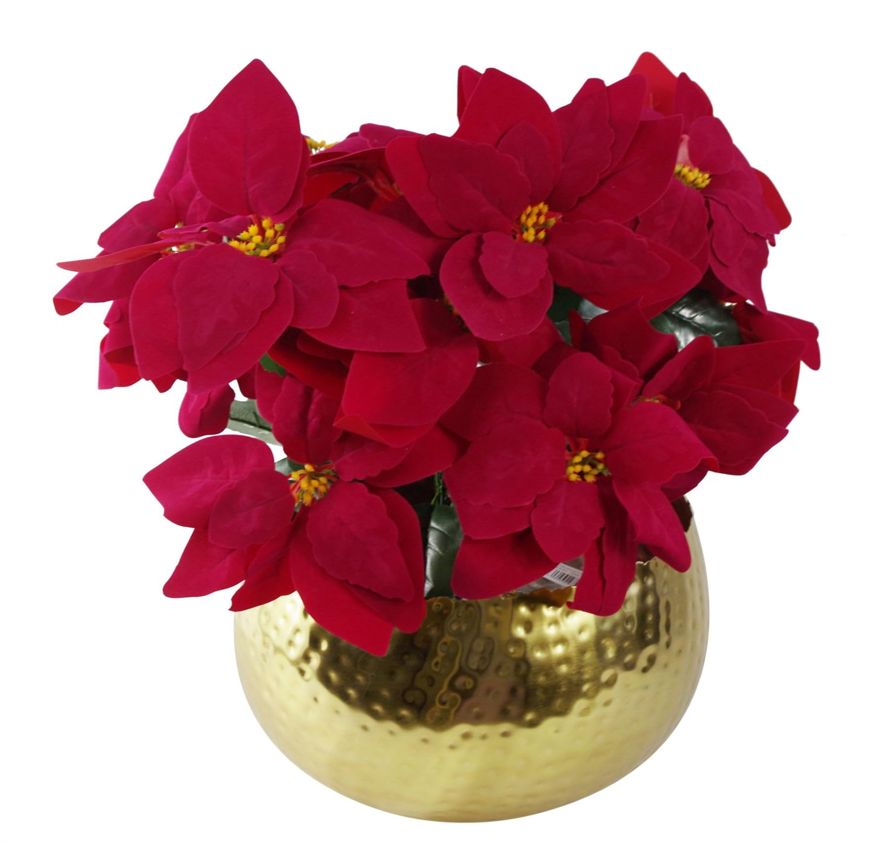 Plastic, Silk Artificial Arrangement in Pot