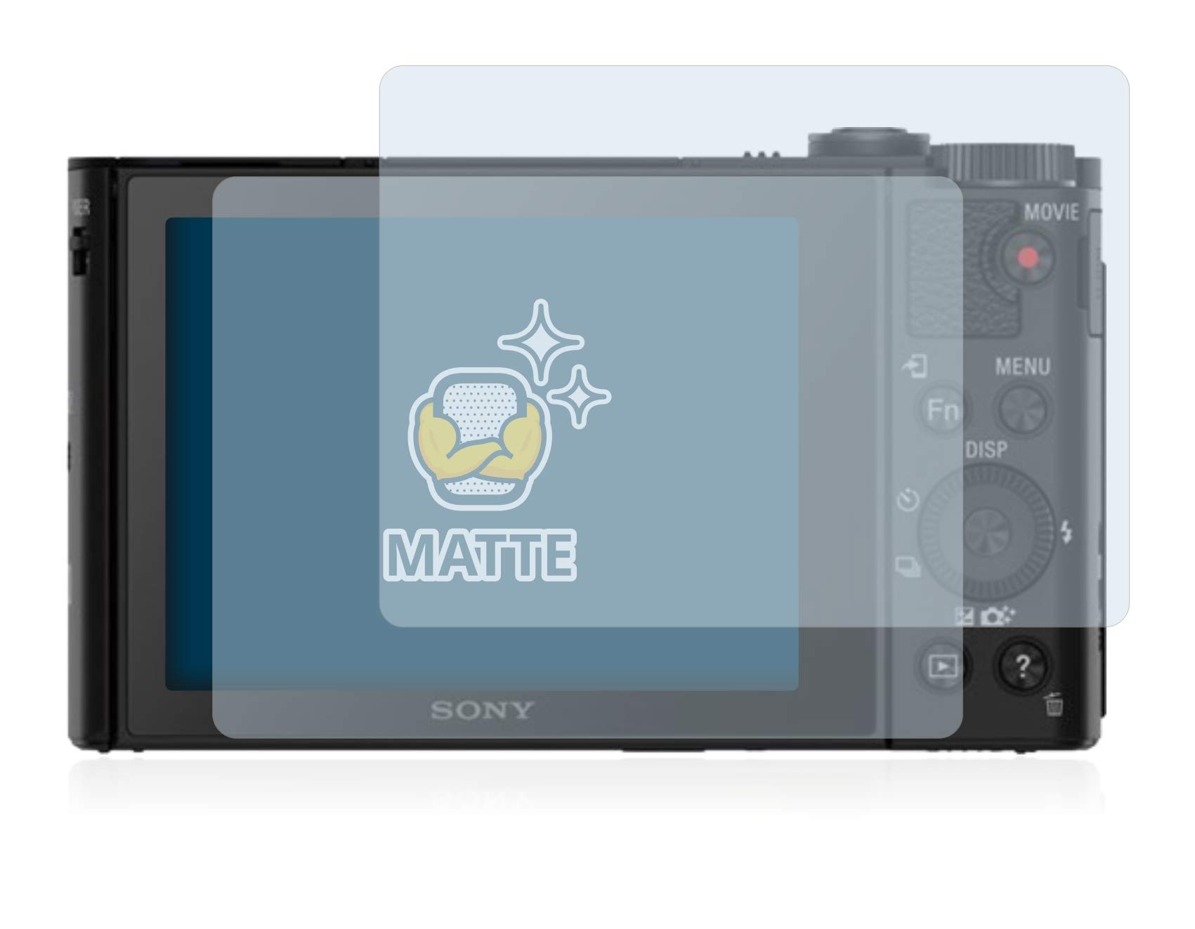 BROTECT Matte Displayschutzfolie Für Sony Cyber-Shot DSC-H300 – 2 Stück, Entspiegelt & Kratzfest