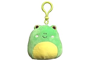 Squishmallows Clip-On 3.5" Plush Frog Keychain