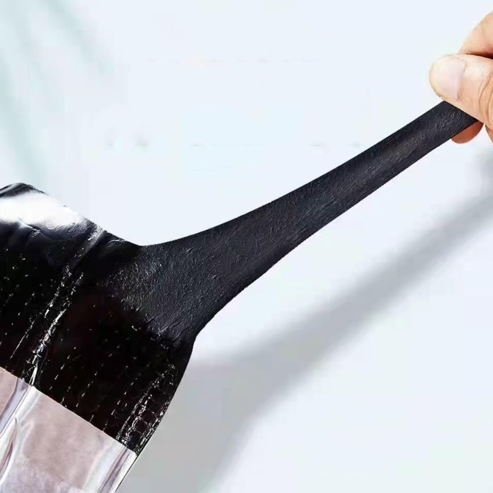 Cinta para Reparación Autoadhesiva Bituminosa, Cinta de Sellado Impermeable de Aluminio Rollo Adhesivo de Tela Asfáltica para Grietas en la Superficie Ventana(30cmW x 1.50mmT x 10mL)