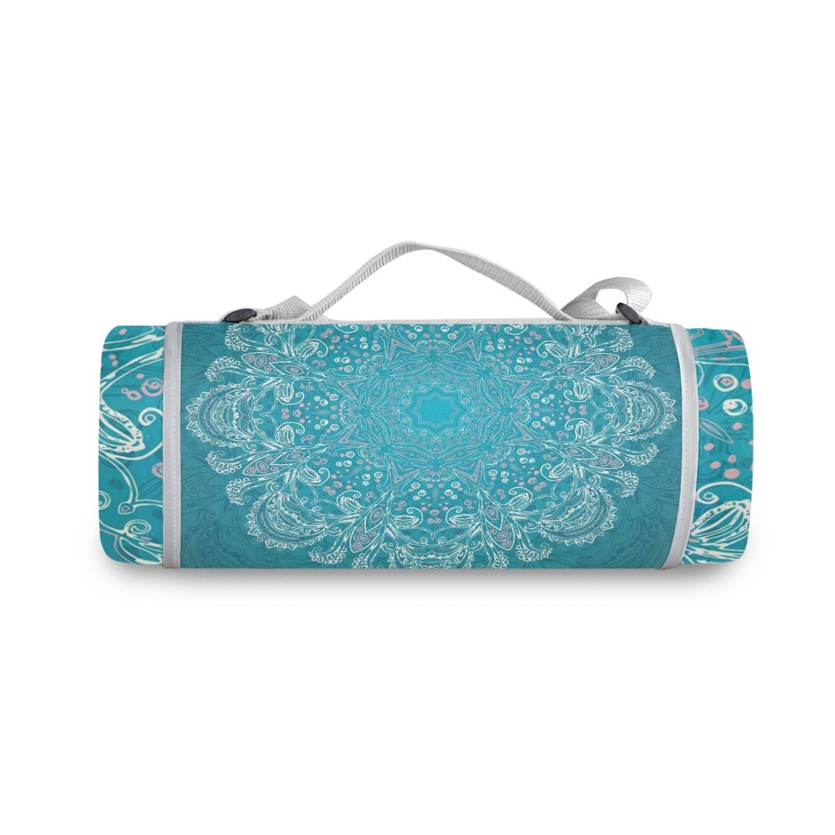 ALAZA Round Waterproof Picnic Blanket - Image 3