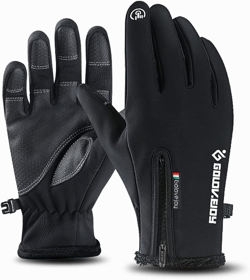 AndyshiWinter Gloves Warm Glove Outdoor Windproof Bike Glove Touchscreen Gloves for Smart Phone