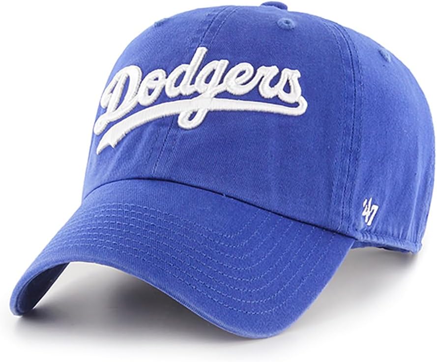 47 Brand MLB Unisex Team Color Home Wordmark Script Logo Clean Up ...