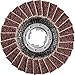 PFERD POLIVLIVLIES 44694202 Fan Disc, Pack of 5, 115 mm, A180, Medium, X-Lock (22.23 mm), for Quick and Comfortable Tool Change