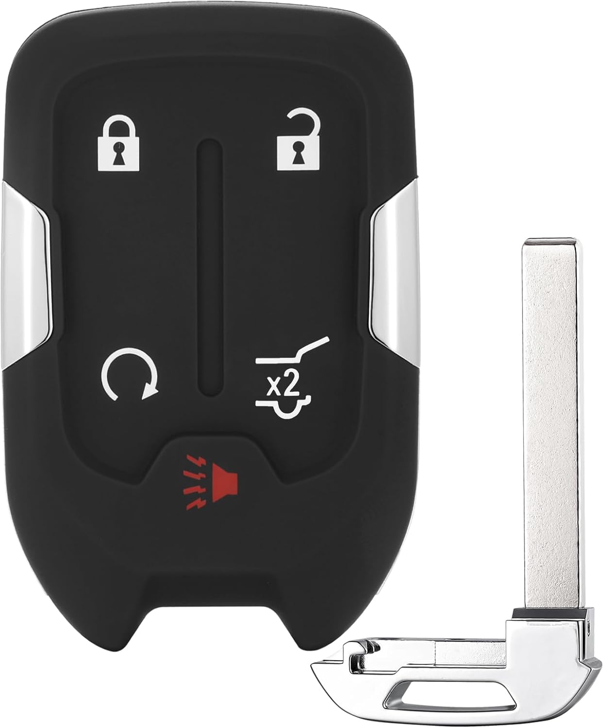 Smart Key Fob Replacement Fits for GMC Acadia 2017 2018 2019 2020 2021 Car Proximity Keyless Entry Remote Control HYQ1EA 433 Mhz 13508275