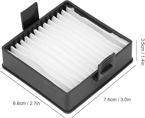 Miniatura 6 de Entatial Accesorio al vacío, alta compatibilidad, excelente artesanía, filtro de vacío ABS para casa, oficina, dormitorio