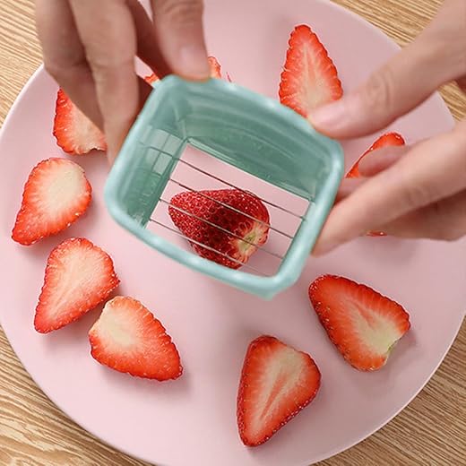 Stainless Steel Mini Fruit & Egg Slicer - $5.99