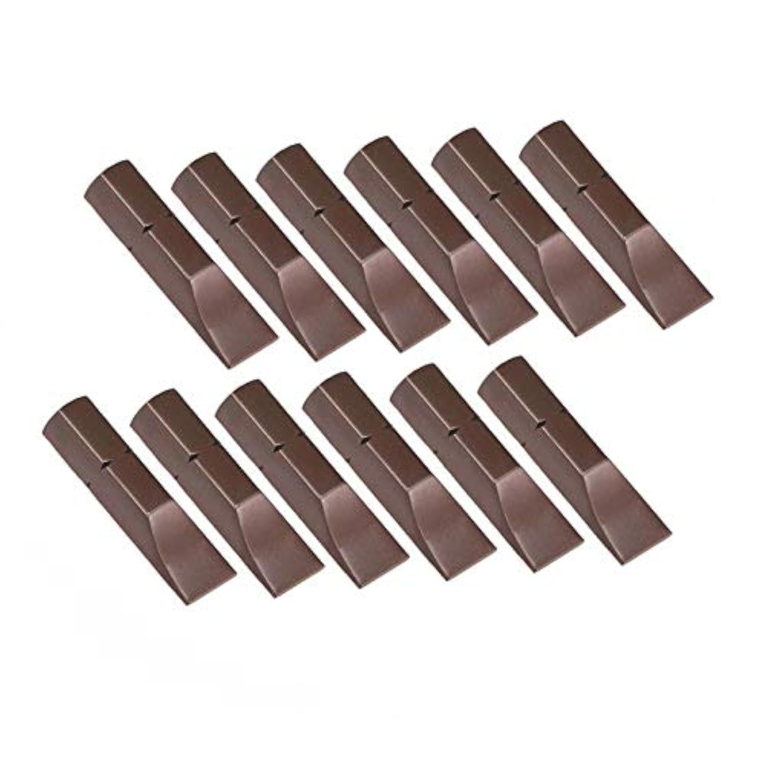 Supertool Copper Slotted Screwdriver Bits Magnetic 1/4" Screwdriver Bits Hex Shank Security Flat Head 12Pcs (4Mm)
