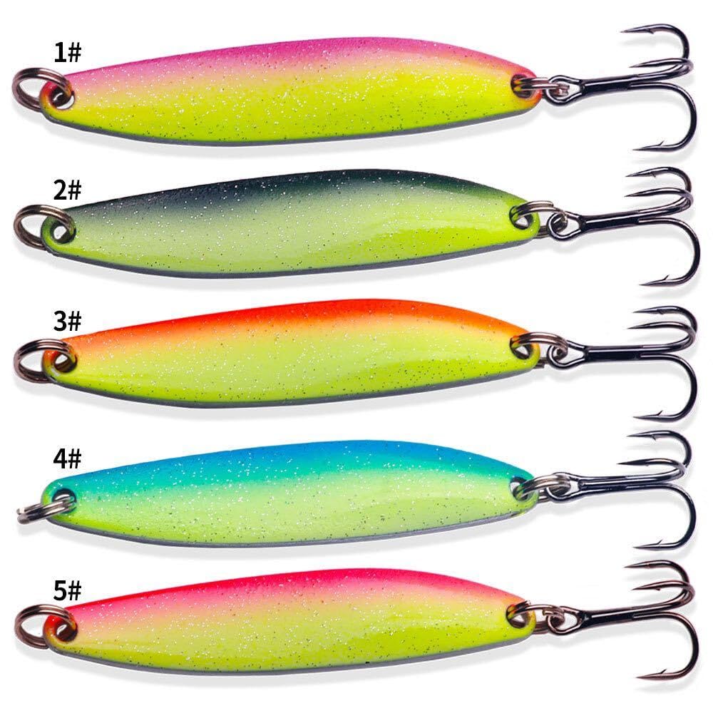 Amazon.co.jp: No.114 スプーン セット 14.5g トラウト ニジマス 