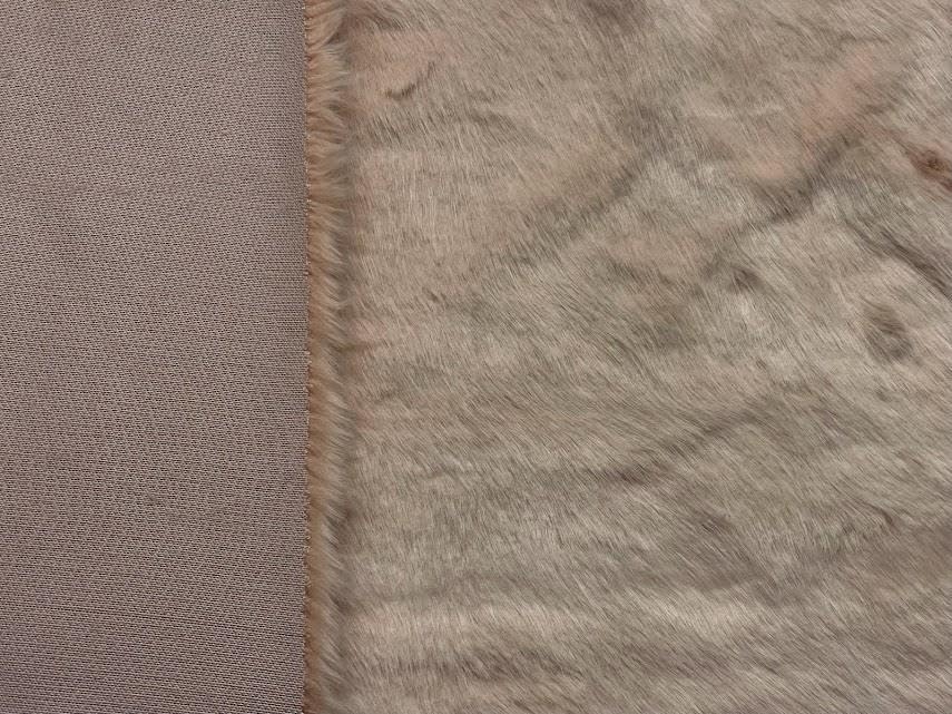 Super luksusowy materiał ze sztucznego futra Pluszowe płatki owsiane 10MTR