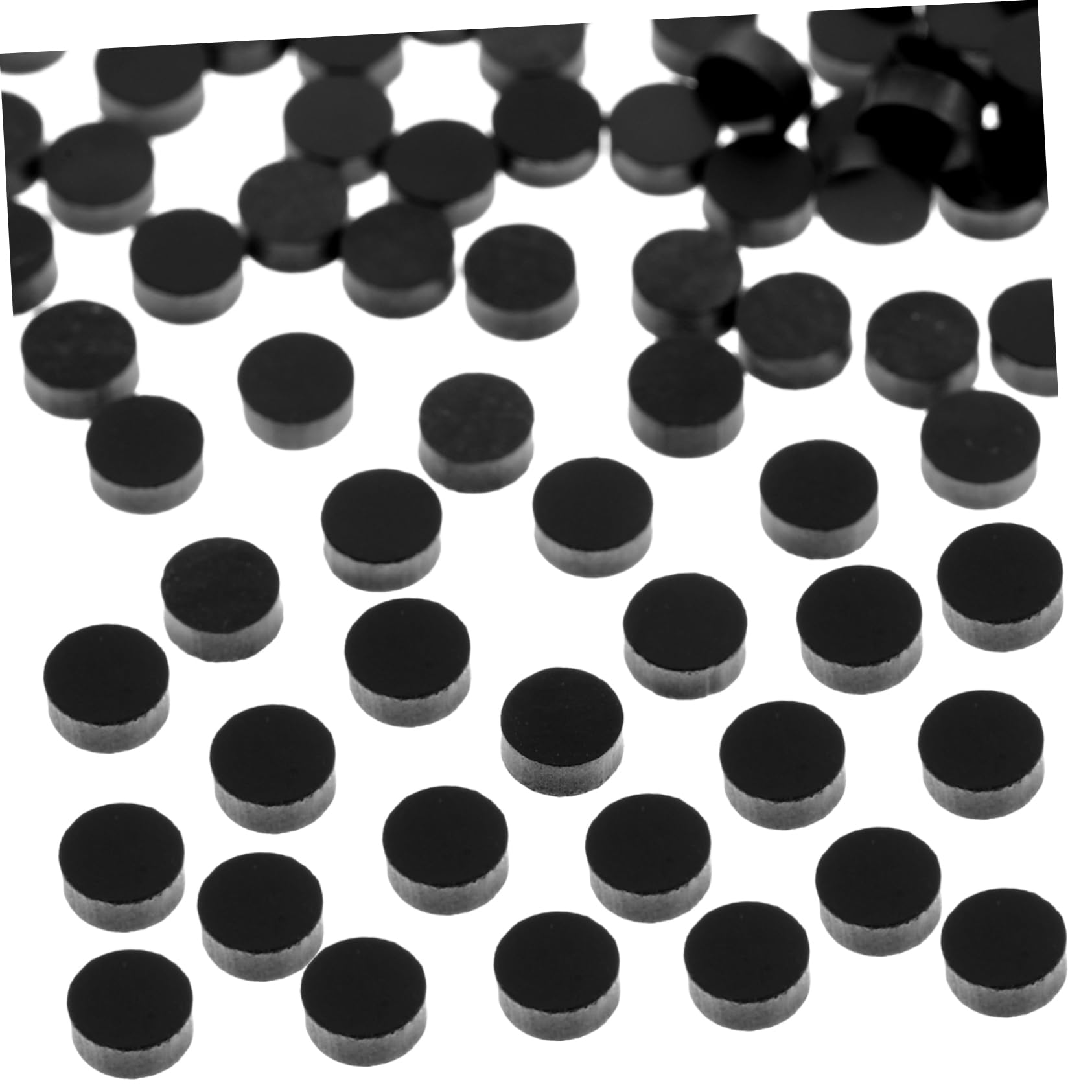 Totority 100pcs Guitar Fretboard Inlay Dots Acrylic Dots Inlay Material Perfect for Ukulele Mandolin