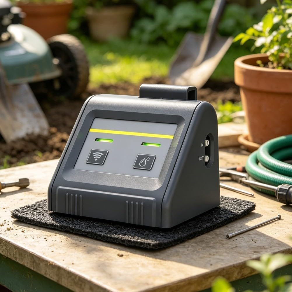 Programmatore di irrigazione intelligente controllato tramite app USB