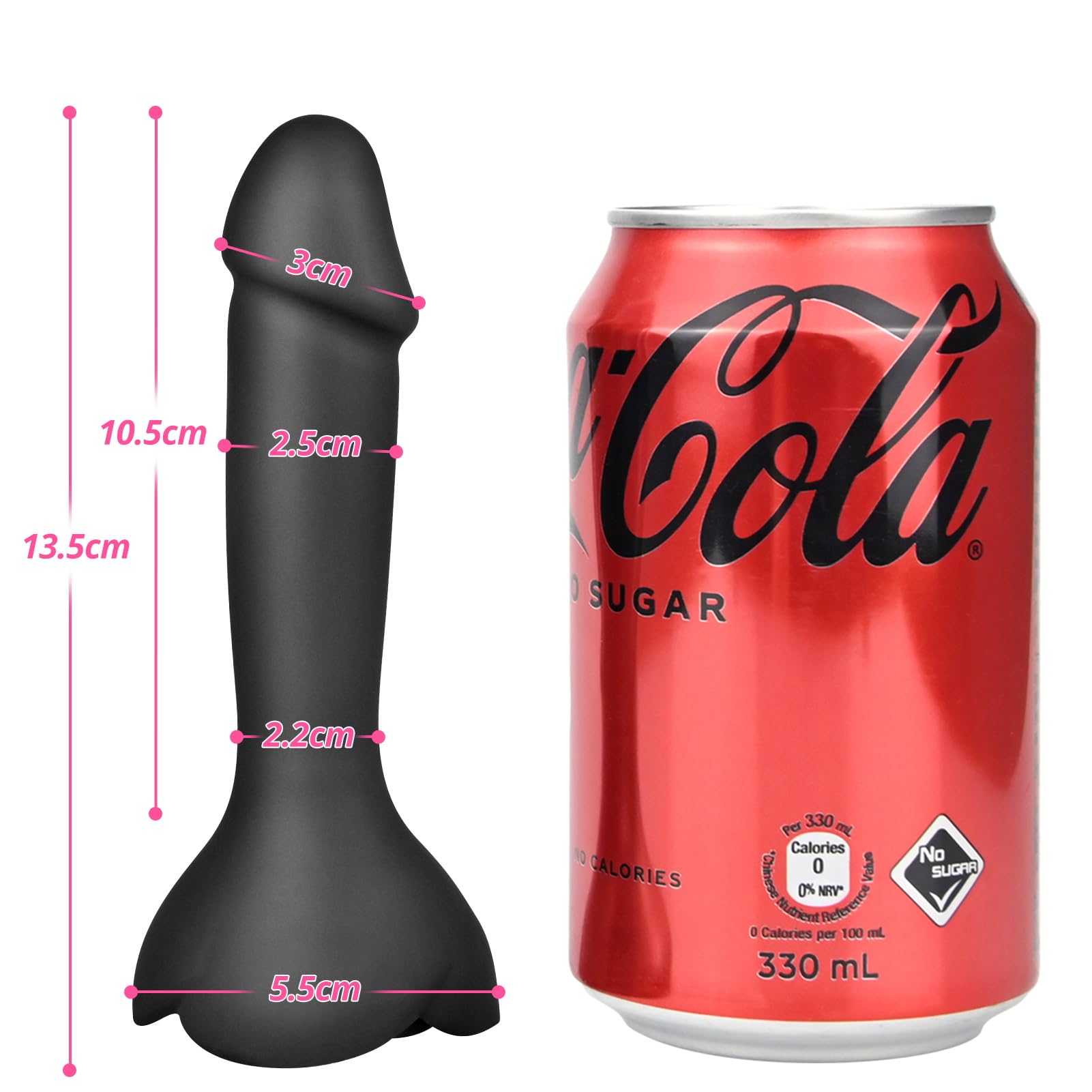 Roluck Vibrador, Vibrador Anal con Luz, Plug Anal con 7 Modos de Vibración, Vibración Plug Anales con Remoto, Juguetes Sexuales para Hombre Mujer