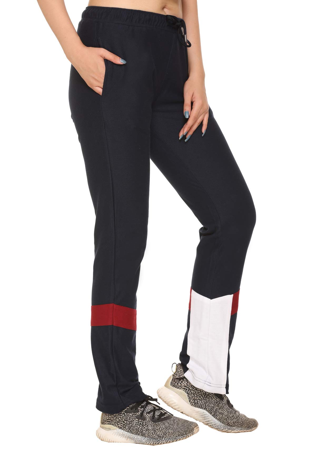 Women's Regular Fit Trackpants/Joggers/Pyjama/Lowers(Navy, Olive, Black TP-01)-image-27