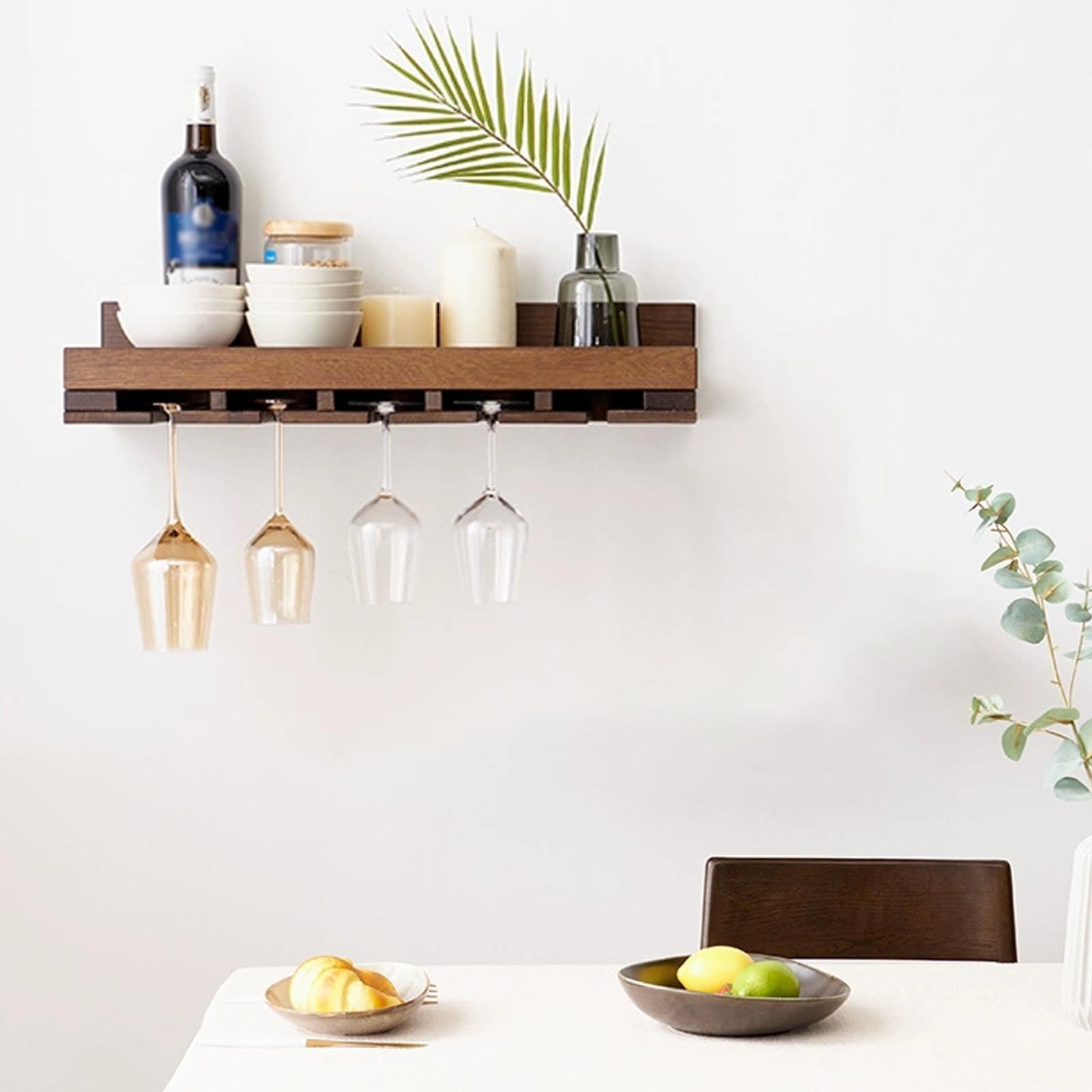 Support suspendu pour tasses à vin élégant au design moderne raffiné