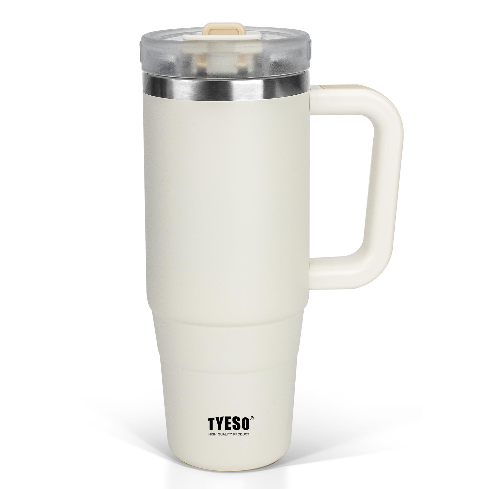 TYESO タンブラー 0.9L 水筒 保冷 ステンレスボトル ウォーターボトル…