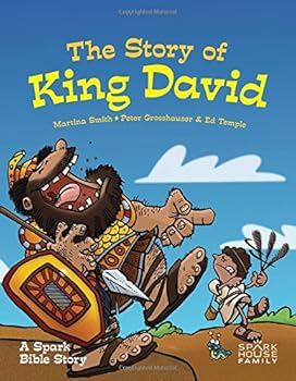 Hardcover The Story of King David: A Spark Bible Story [Large Print] Book