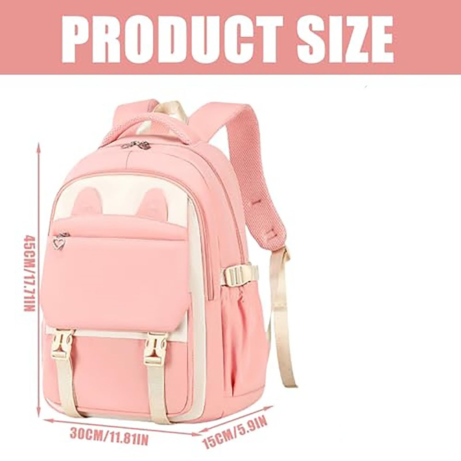 Generico Zaino Bambino Unisex Casual Scuola Leggero | Zainetto infantile versatile con design semplice, comodo e resistente, perfetto per asilo, scuola materna, viaggio e regalo