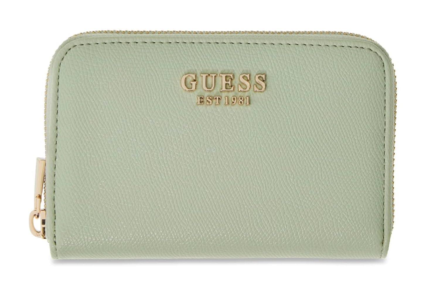 GUESS Monedero Amorette SLG Zip Around Wallet Pistachio Verde Claro
