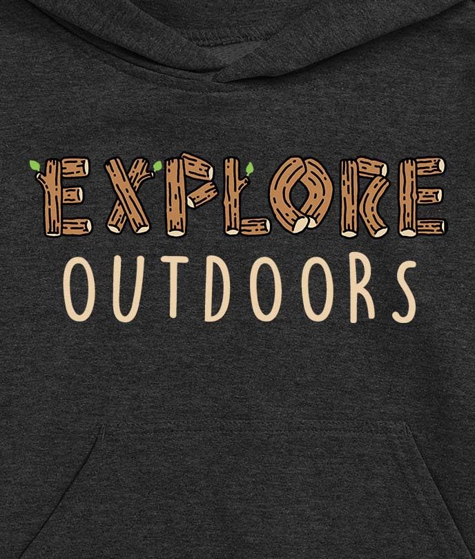 Instant Message - Explore Outdoors - Toddler and Youth Pullover Fleece Hoodie3