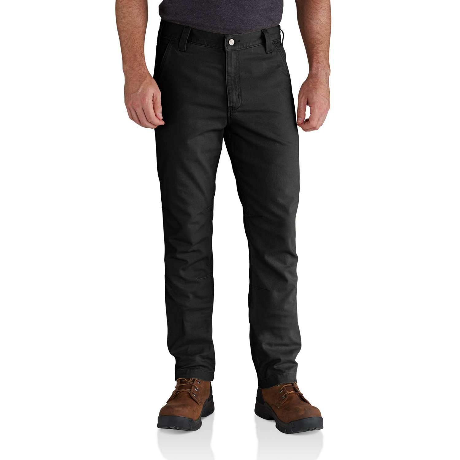 Carhartt Rugged Flex Straight Fit Canvas Spodnie Robocze Z 5 Kieszeniami - Spodnie robocze Mężczyźni