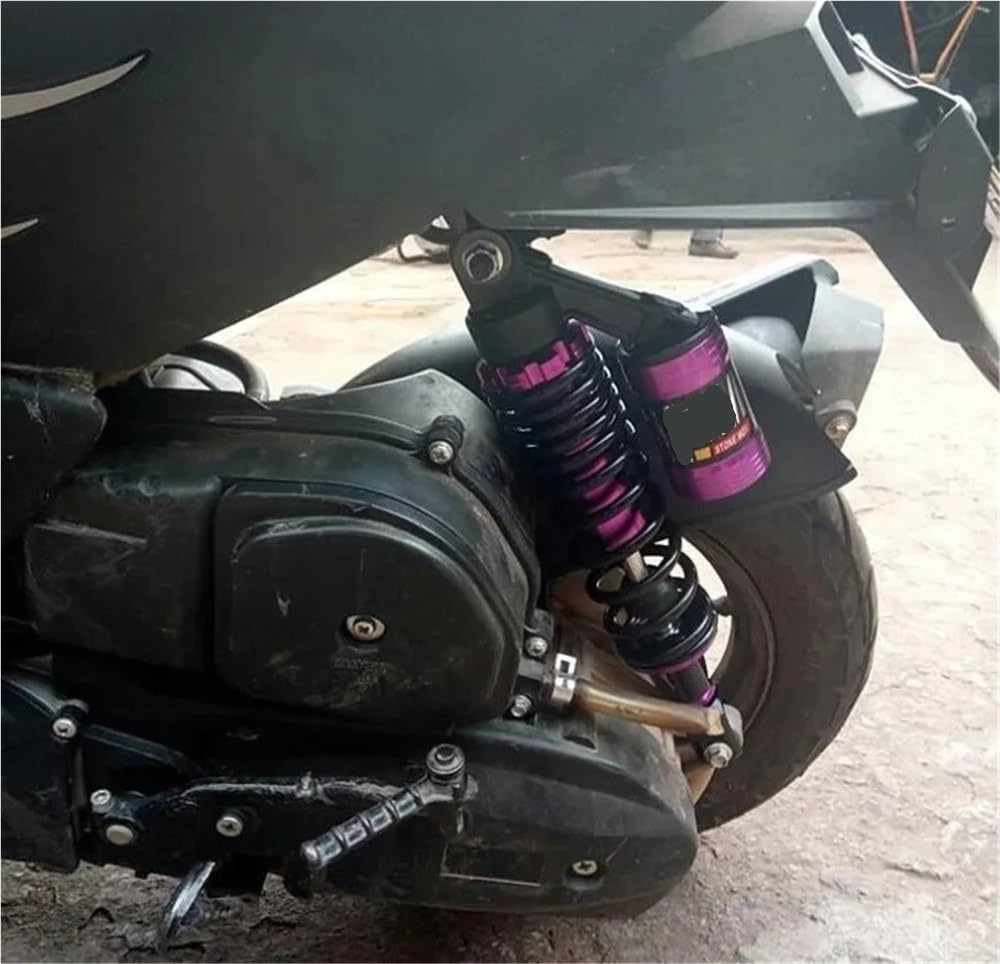 Uniwersalny 320mm amortyzator motocyklowy zmodyfikowany cylinder mieszający olej i gaz, tylne zawieszenie amortyzatora(Red)