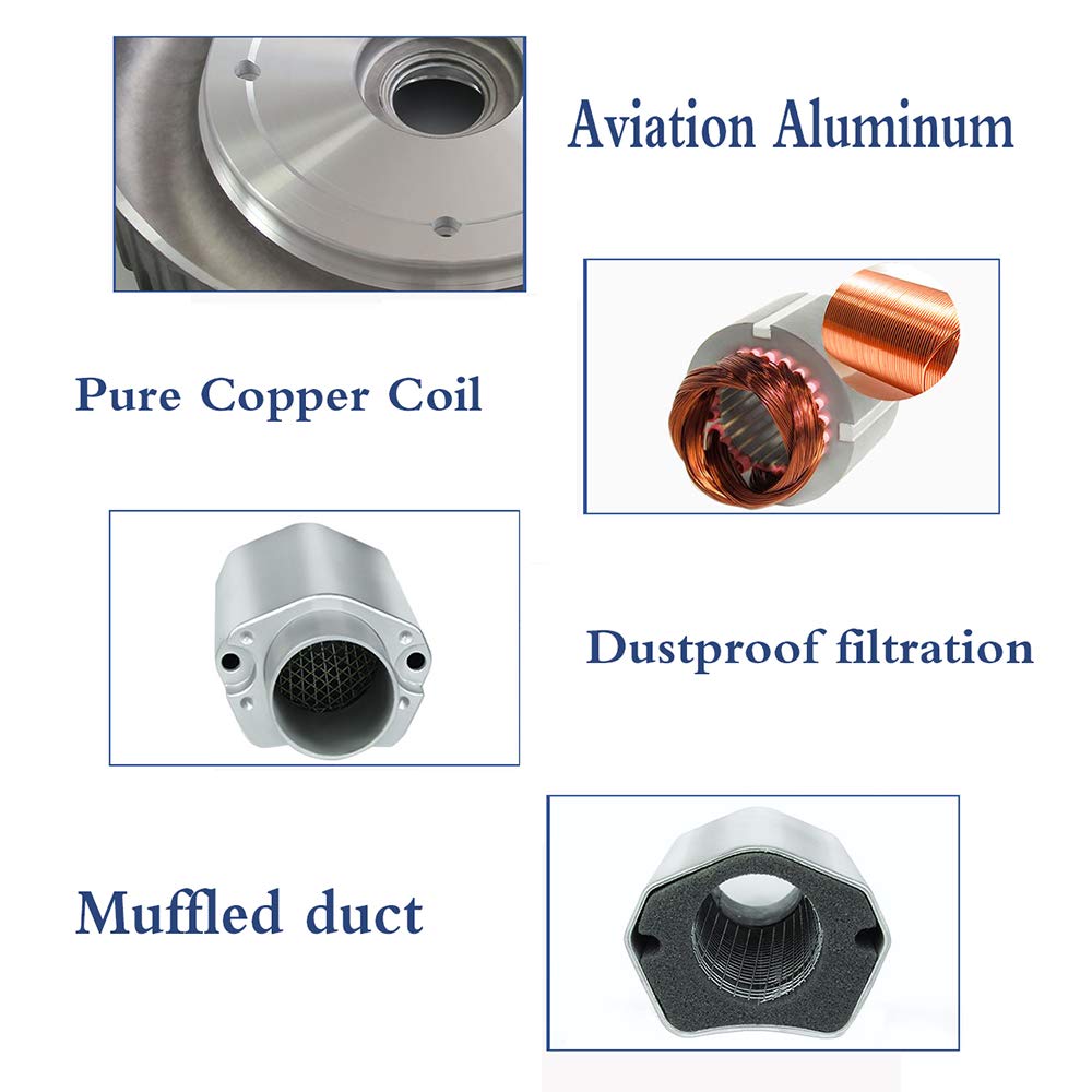 3PC Ring Blower Regenerative Blower Relief valve for air compressor