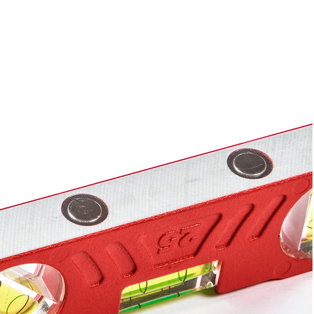 Kapro 923-10-10 10" Cast Aluminum Toolbox Level with Plumb Site