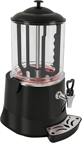 Miniatura 8 de Gagalayong Máquina de calentamiento y mezcla de chocolate comercial, máquina de chocolate caliente de 110 V, dispensador de chocolate eléctrico y