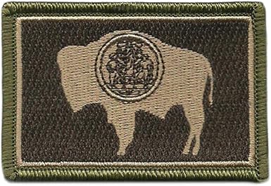 Gadsden and Culpeper Tactical State Patch - Wyoming - View Colors