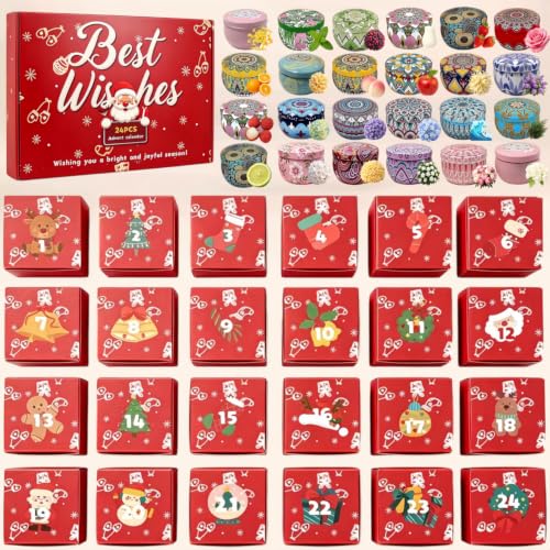 Candle Advent Calendars 2026, Christmas Advent Calendar 2026 for Adults - image 1