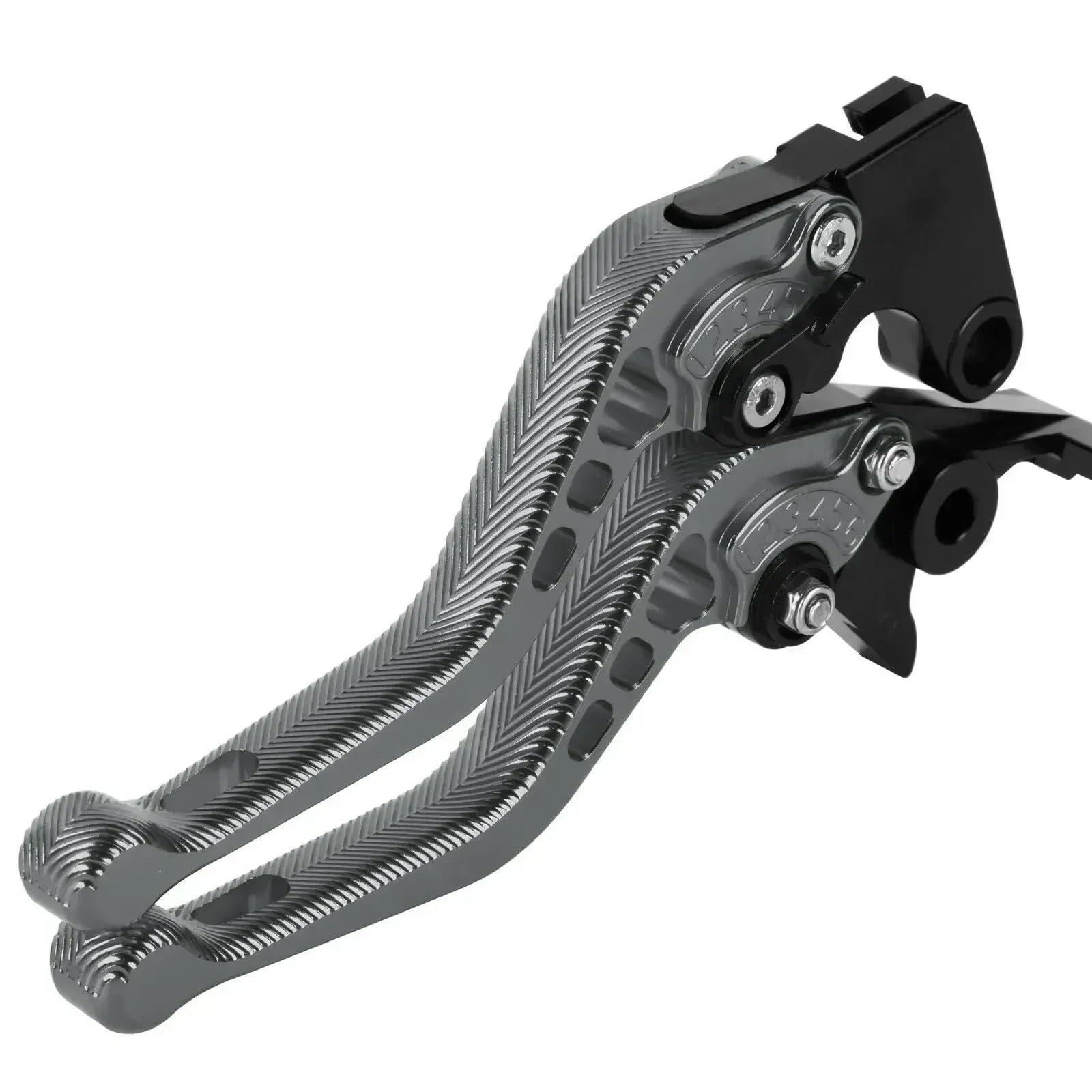 Jeviuwi Q Motorcycle Handlebar Brake Lever For Kawasaki For Zzr/For Zx1400 Se For Version 2016 2017 2018 3D Short Motorcycle 7/8" 22Mm Adjustable Brake Clutch Levers Motorcycle Brake Clutch Lever(Q)