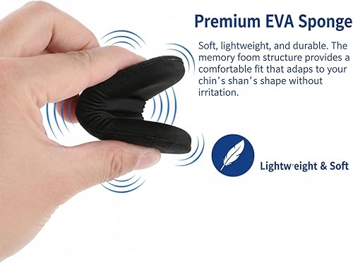 Miniatura 4 de 3 almohadillas de repuesto para máscara facial de sóftbol, almohadilla de espuma EVA para máscara de campo de sóftbol, casco de béisbol