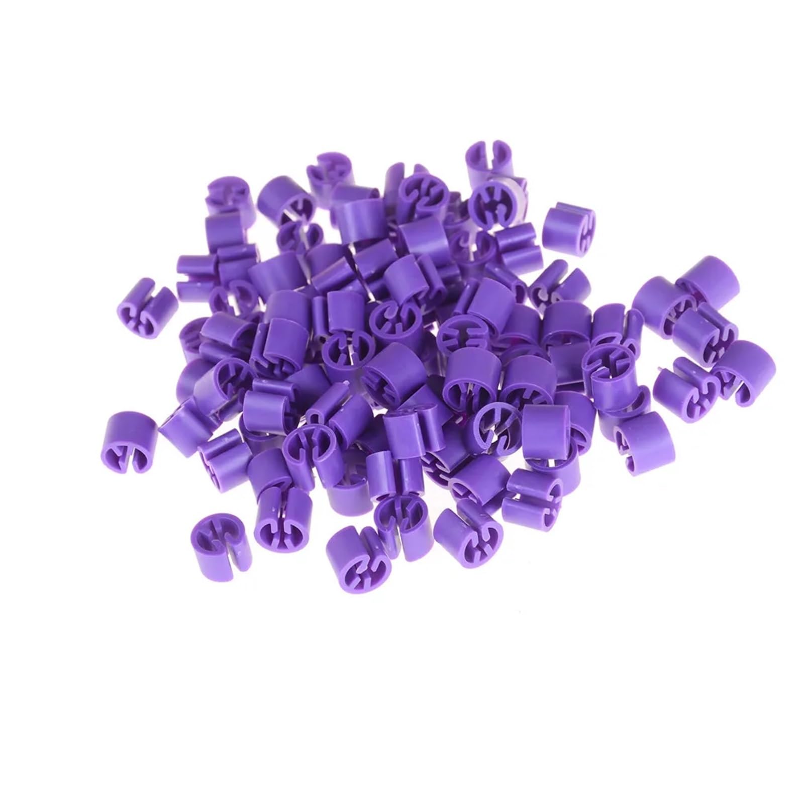 300PCS Plastic Snap-On Hanger Size Markers for Clothes Labeling