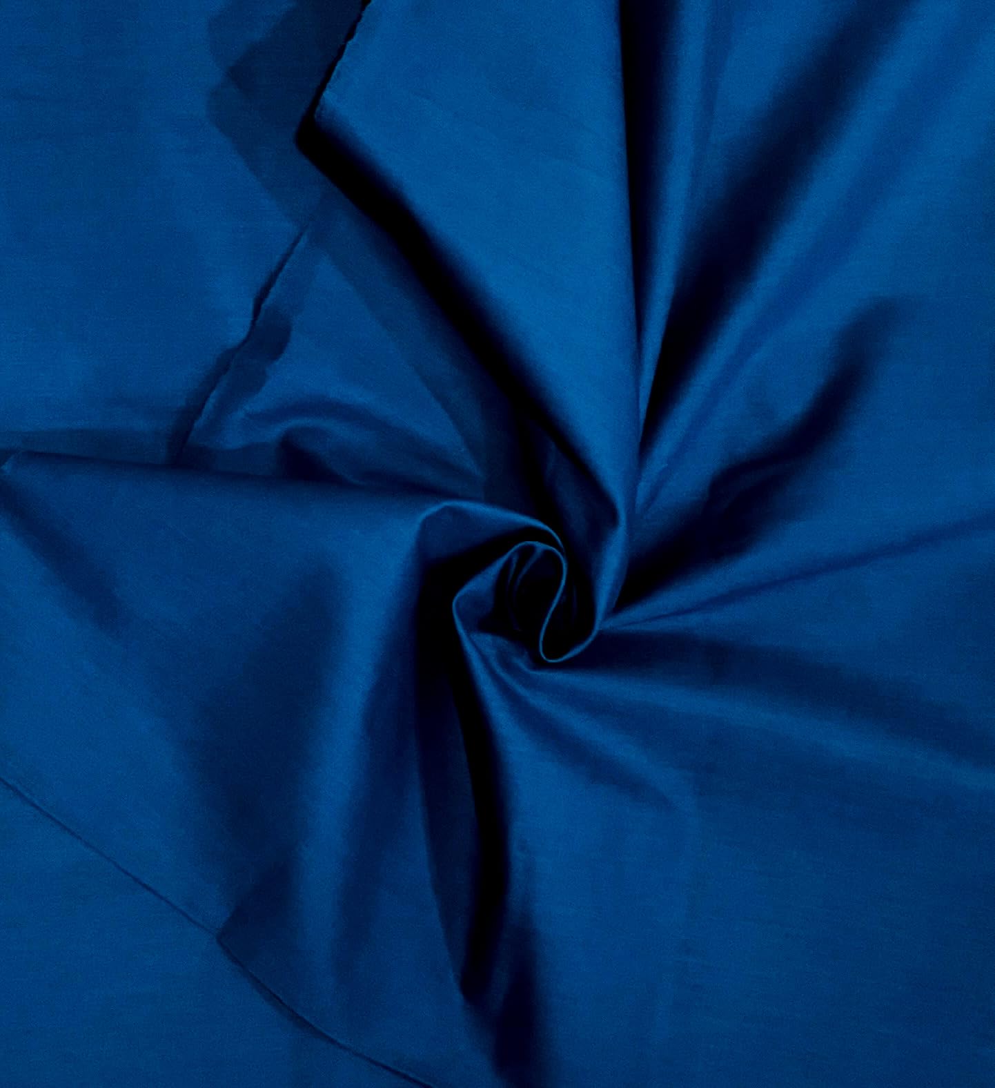 ladyline Plain Solid Cotton Lawn 5-Yards 44" inches Wide Cut Fabric Solid Dyed Material DIY Craft (180 x 44 inches, Ink Blue) โ image 1