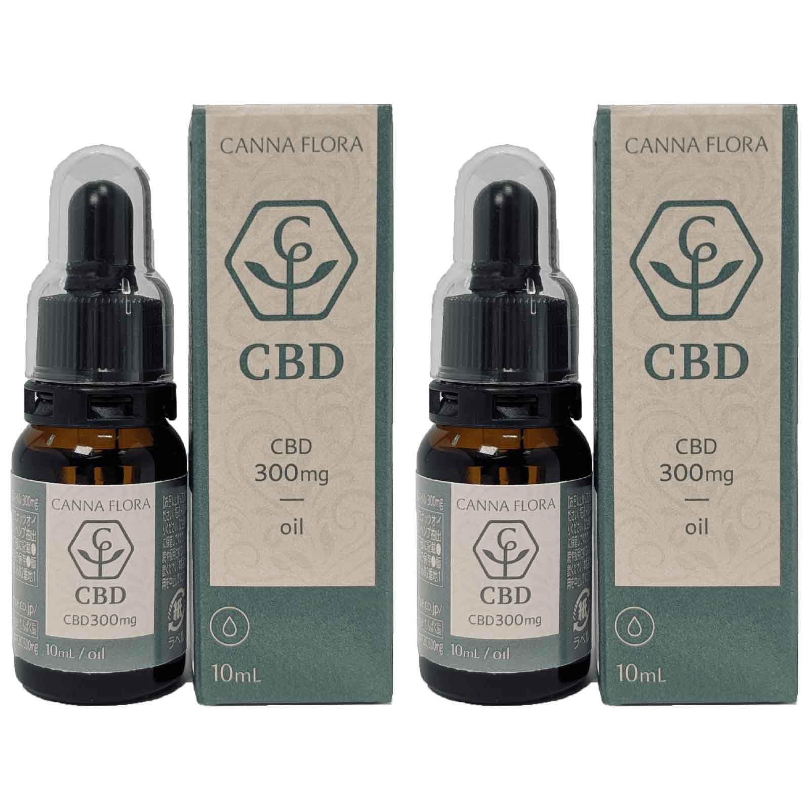 Amazon | 【改正基準適合】CANNAFLORA CBDオイル 300mg 内容量10ml 高