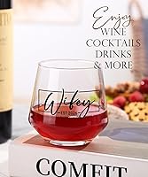 Vista 4 de Regalos de boda para parejas 2026, juego de copas de vino y whisky para esposo y esposa, regalos de despedida de soltera para novia y novio, regalos