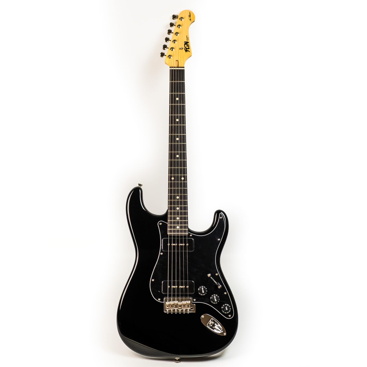 Amazon | FUJIGEN NST120RAL-BK BLACK フジゲン エレキギター | エレキ