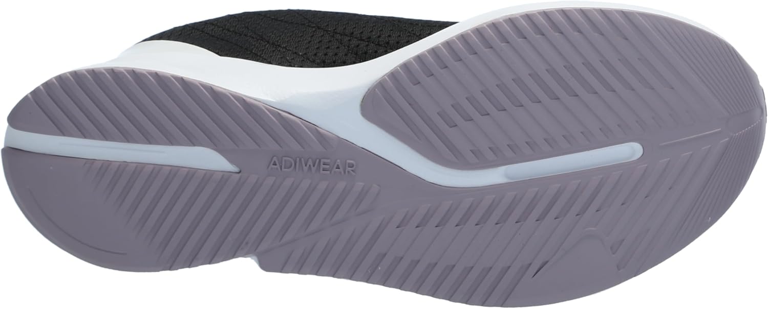 Adidas Women's Duramo SL, Black/Bliss Lilac/Preloved Fig, 8 - Image 4