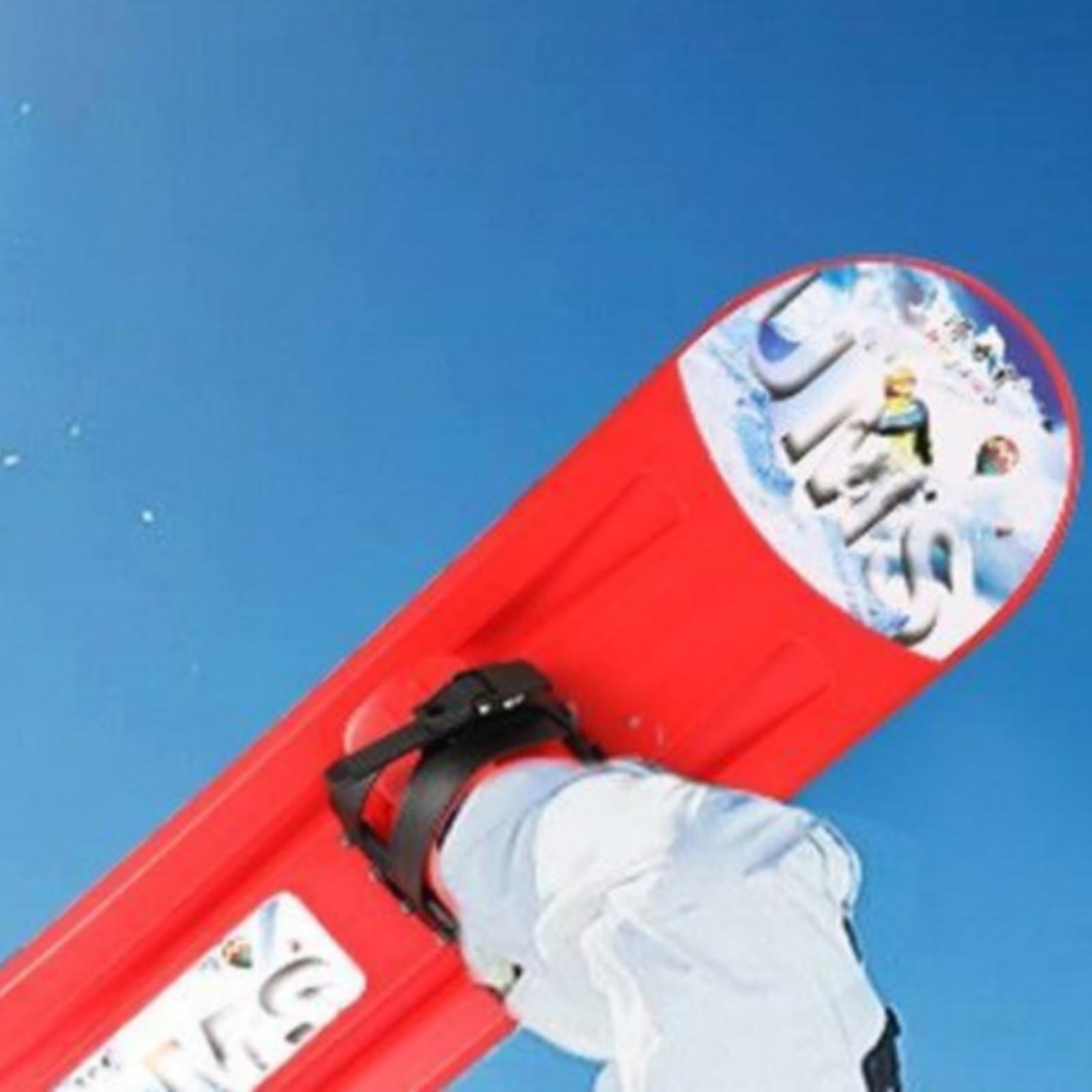 Jugendsnowboard einsteigerfreundlich Snowboard mit Bindung zuverlässig snowboard für Jugendliche, , Winterurlaub, , Rosa , Jugend-Snowboard Mit Verstellbaren Bindungen Und Verdickter Platte