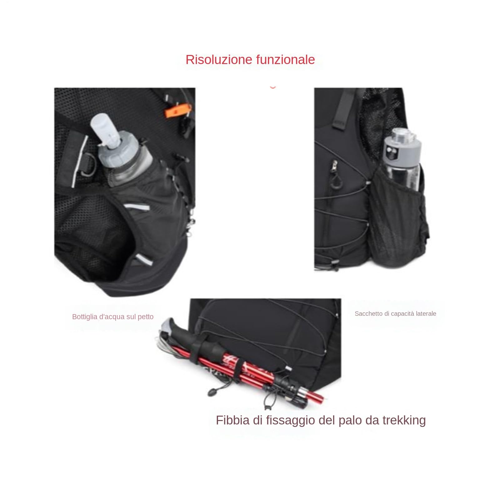Borsa di idratazione impermeabile, borsa per ciclismo | Pacchetto di gilet