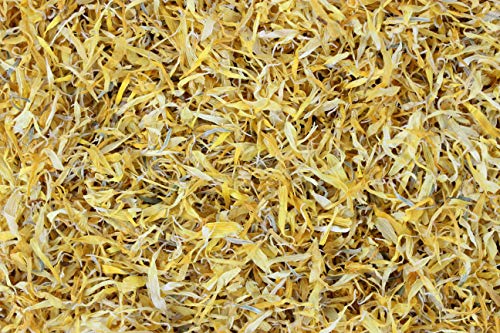 1000Kräuter Ringelblumenblüten Ringelblume ohne Kelch Calendula Teeblüten Heilpflanze Ringelblumentee (250g)