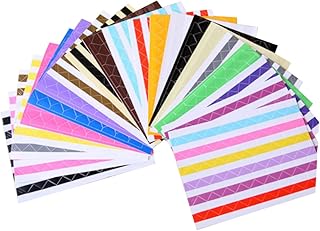 PRETYZOOM 10 Folhas DIY Cantos De Fotos Adesivos De Canto De Foto De Canto Photoalbum Adesivo De Papel Foto Adesivos De Canto De Foto Adesivo De Montagem De Foto Acessórios De Álbum De