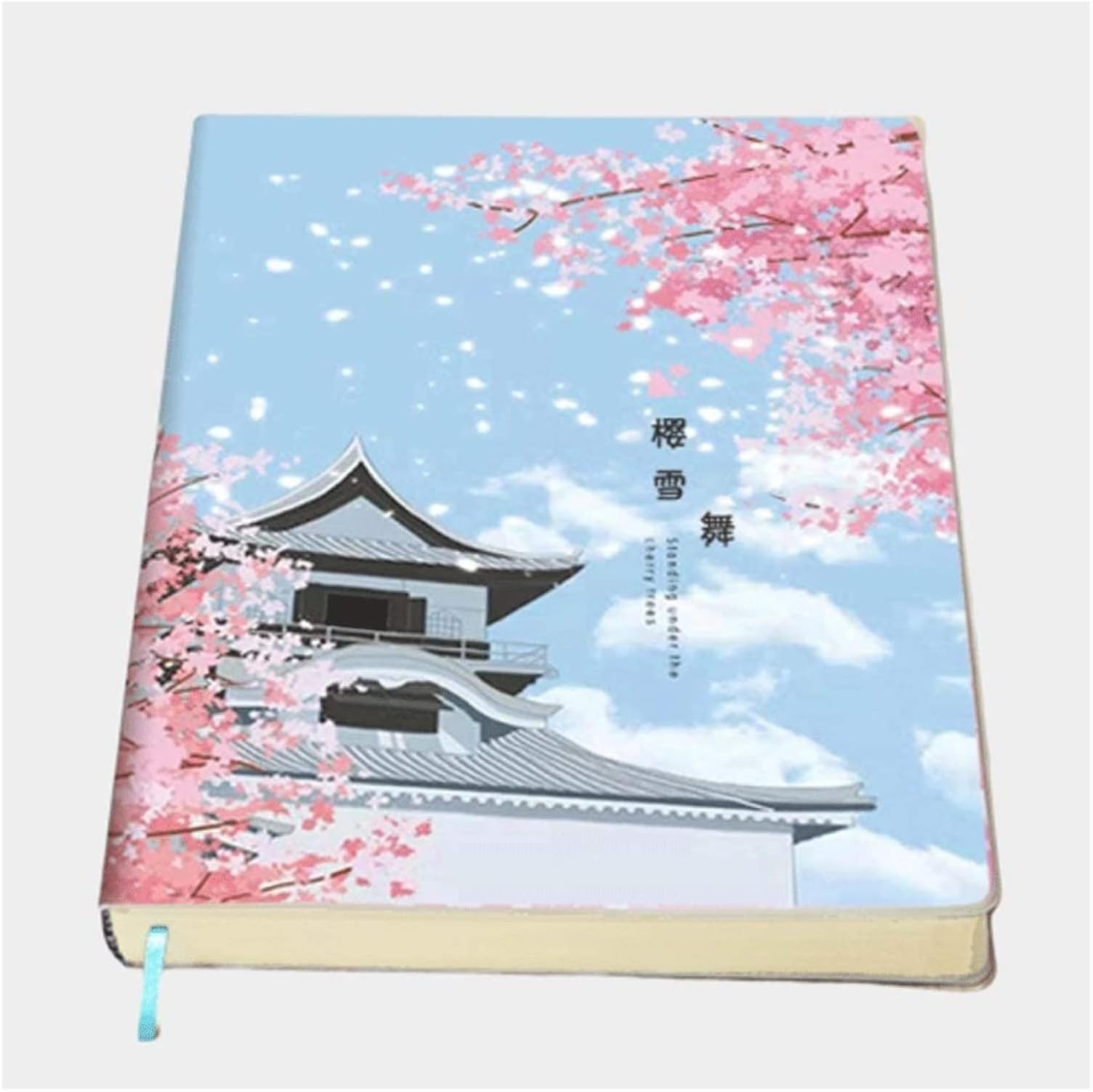 Notebooks, Journal Portable Small Fresh A4 Note Book Planner Stationery Gift School Supplies Ring Binder Diary(E)