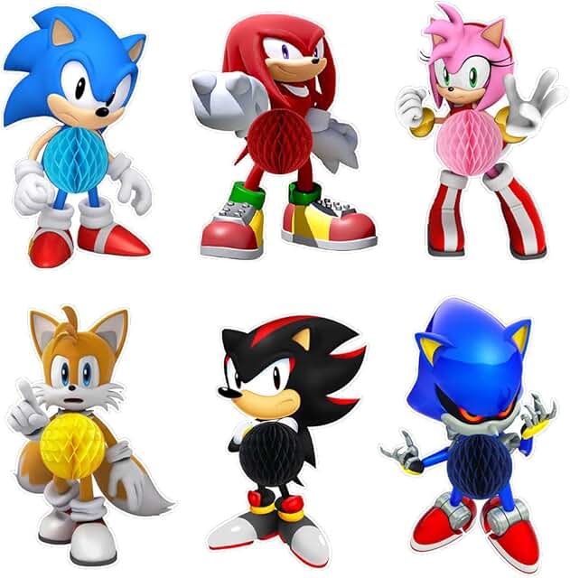 sonic the hedgehog wrapping paper