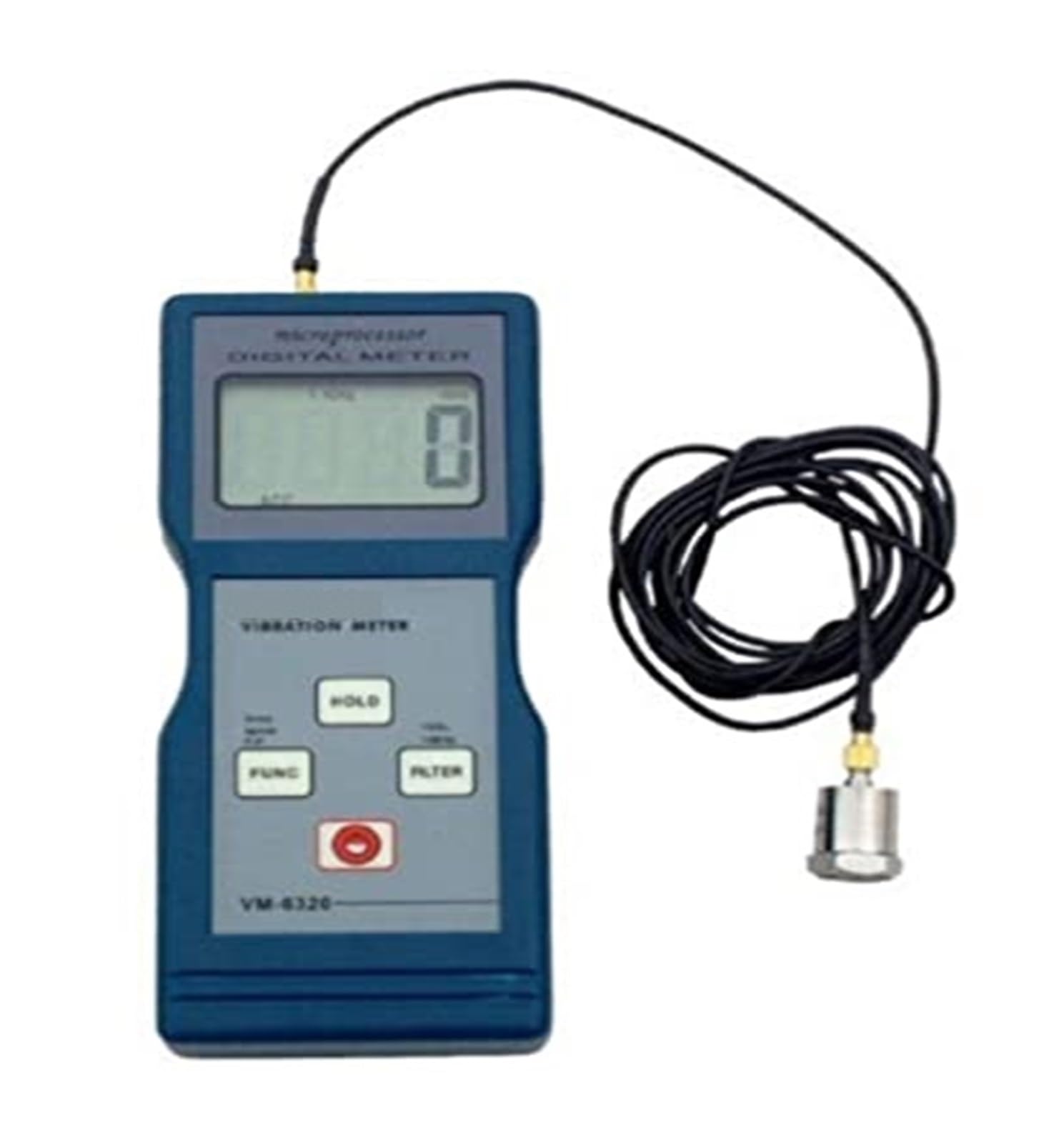 Vibrationsmesser, VM-6320 Vibrationsmessrät Tester NDT Instrumente VM6320 (1 zu 10KHz) / pp 0,1-200mm /s VM6320