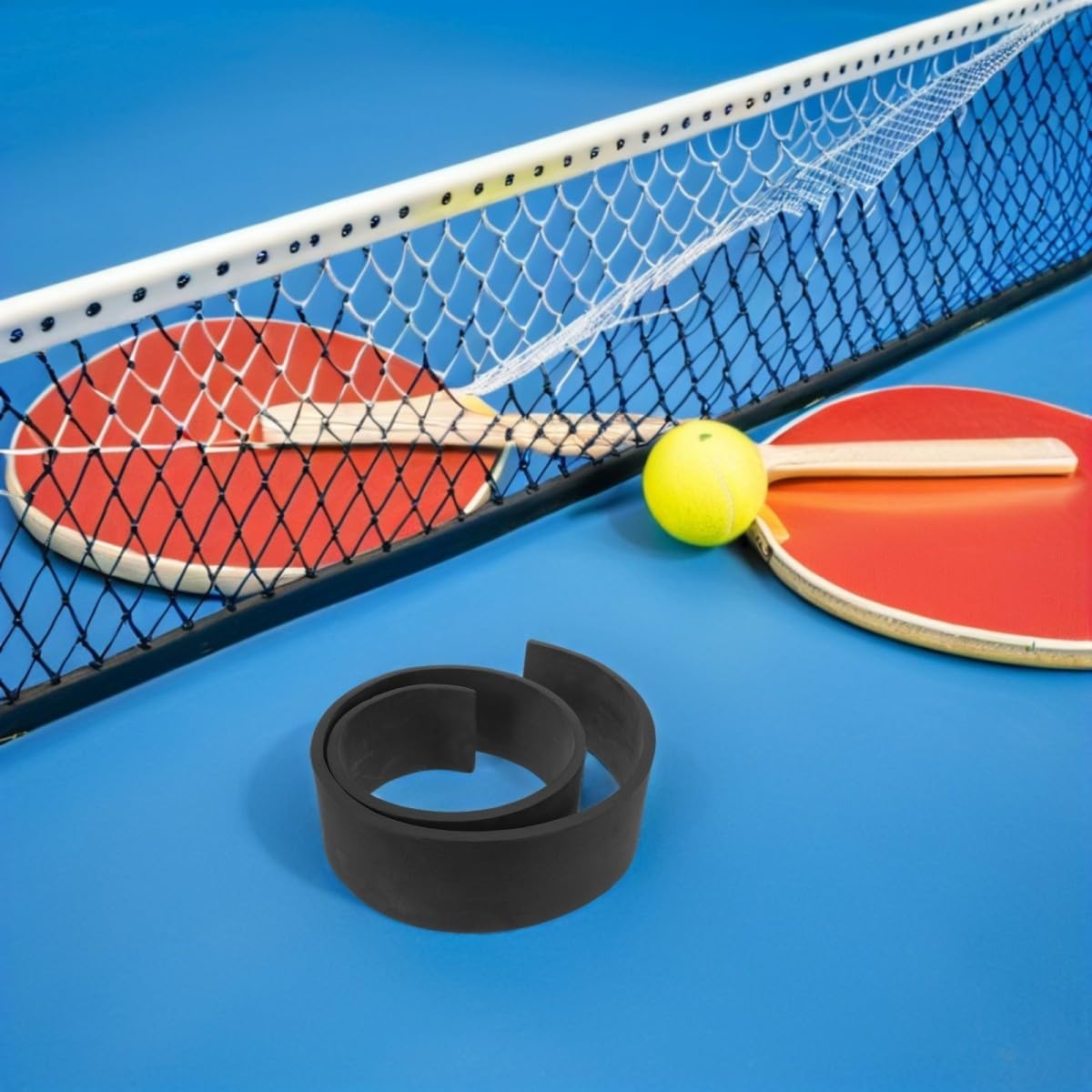2pcs Floor Squeegee Blades Replacement for Basketball Court and Warehouse Cleaning, Flexible Eva Material Universal Fit for Gym Floors and Car Garage Use